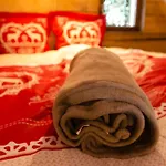 Alpesi faház La Du Cerf Et Son Sauna *